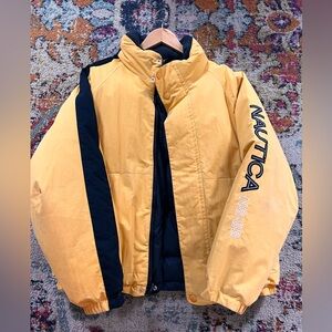 Vintage Nautica Puffer Jacket size L
